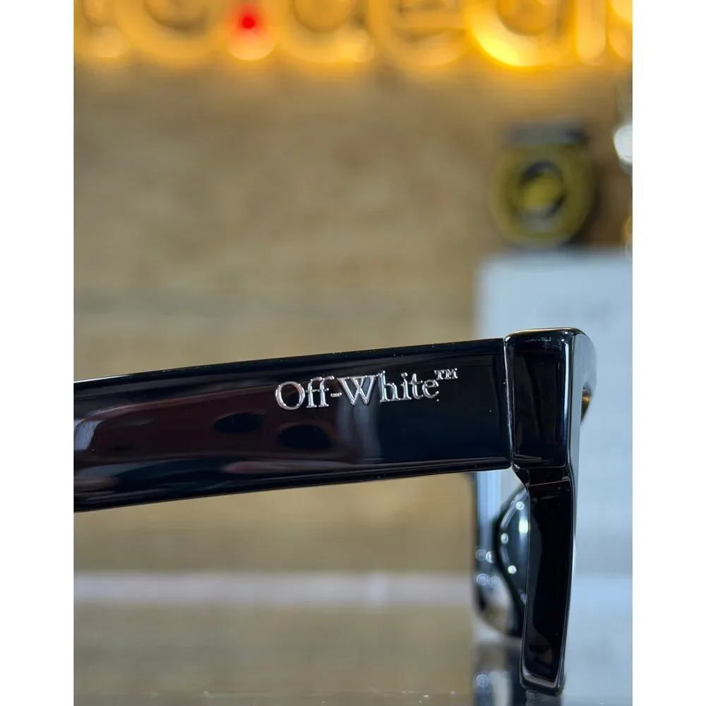 Off White Style 77 Women’s Black Cat-Eye Eyeglasses